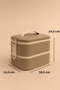 Hermia Caja de almacenamiento BU0030 de 1300 ml Gris